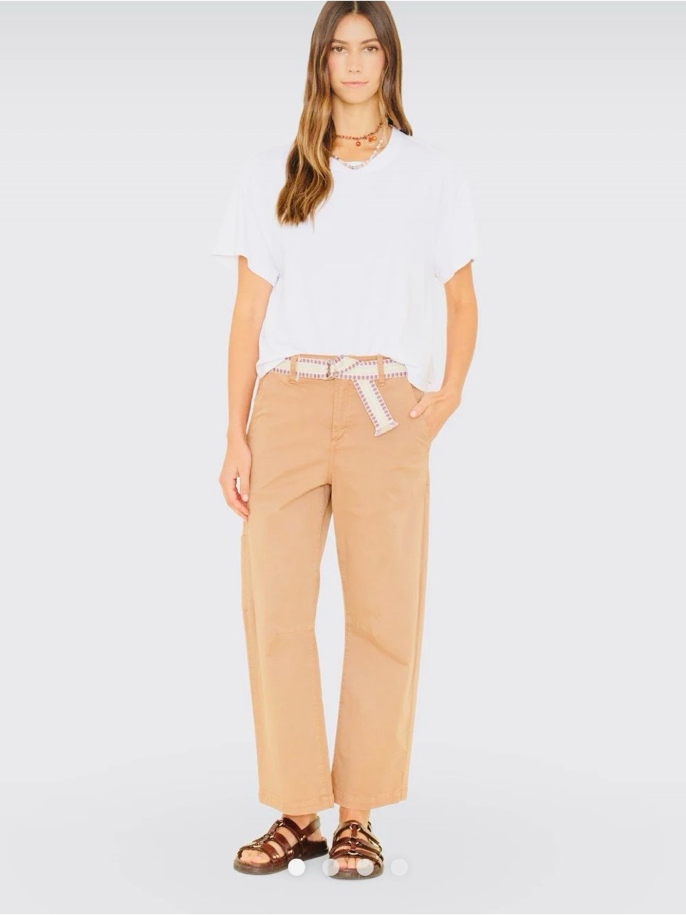 Xirena rancho barrel leg twill pants - Picture 1 of 8